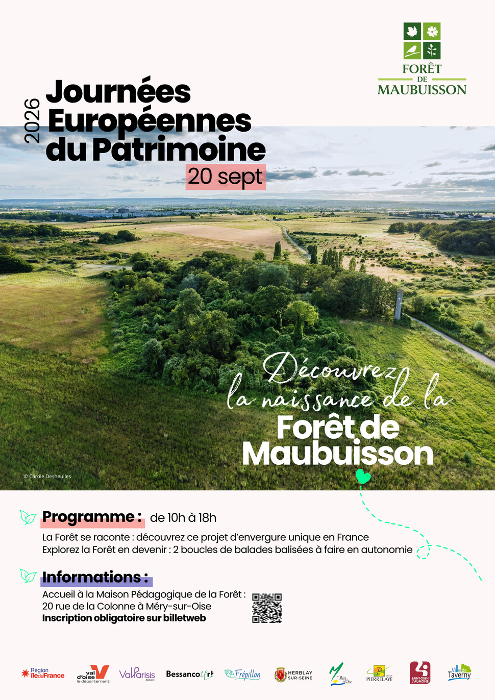 Forêt de Maubuisson JEP 2026